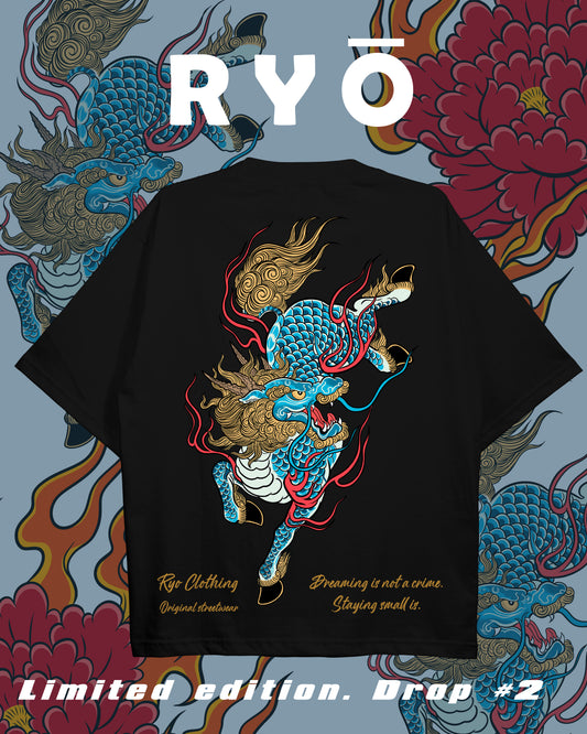 Drop Japo #3 Kirin Camiseta Oversize