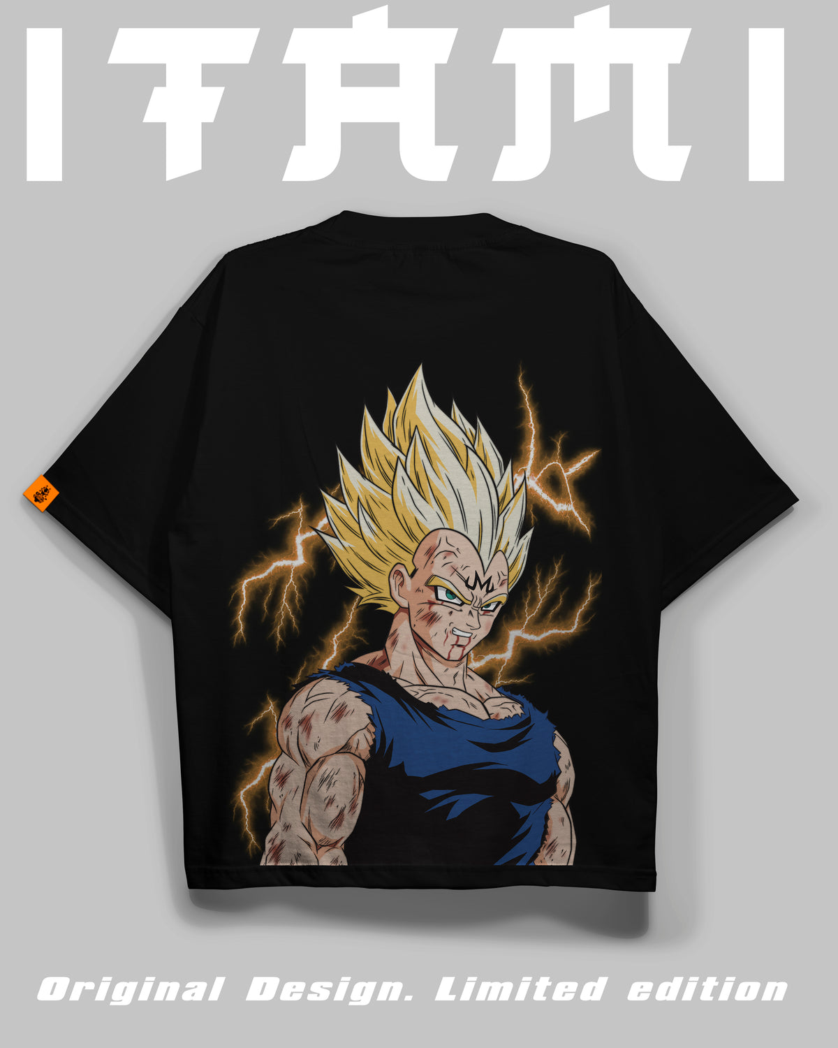 Camiseta DBZ oversize