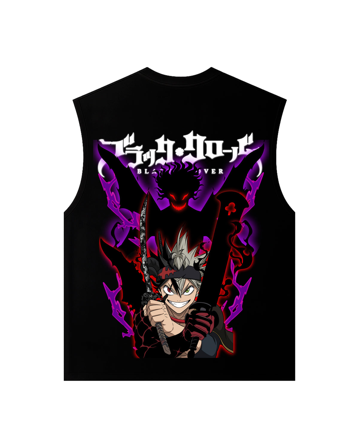BLACK CLOVER CAMISETA OVERSIZE TANKTOP