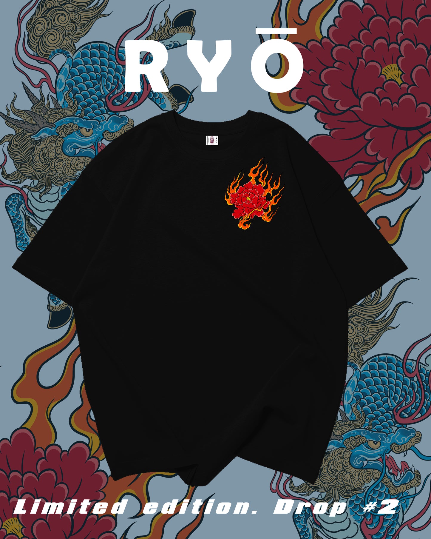 Drop Japo #3 Kirin Camiseta Oversize