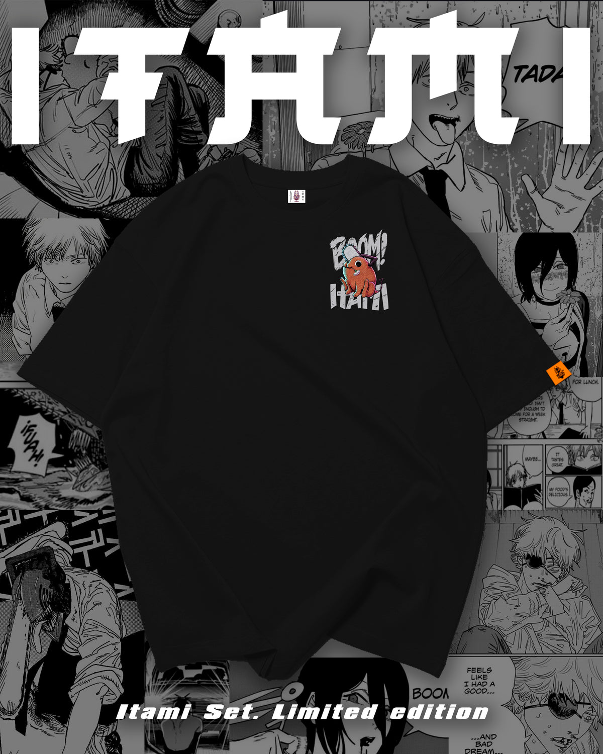 CAMISETA OVERSIZE CHAINSAWMAN