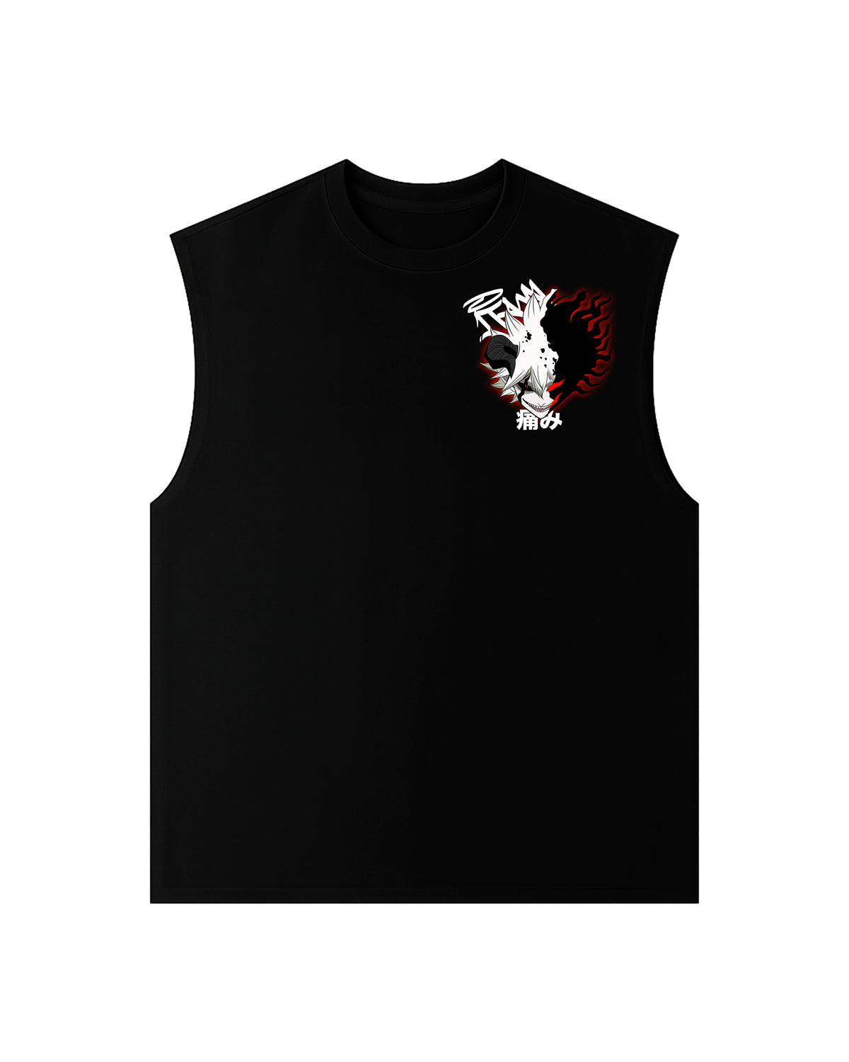 BLACK CLOVER CAMISETA OVERSIZE TANKTOP