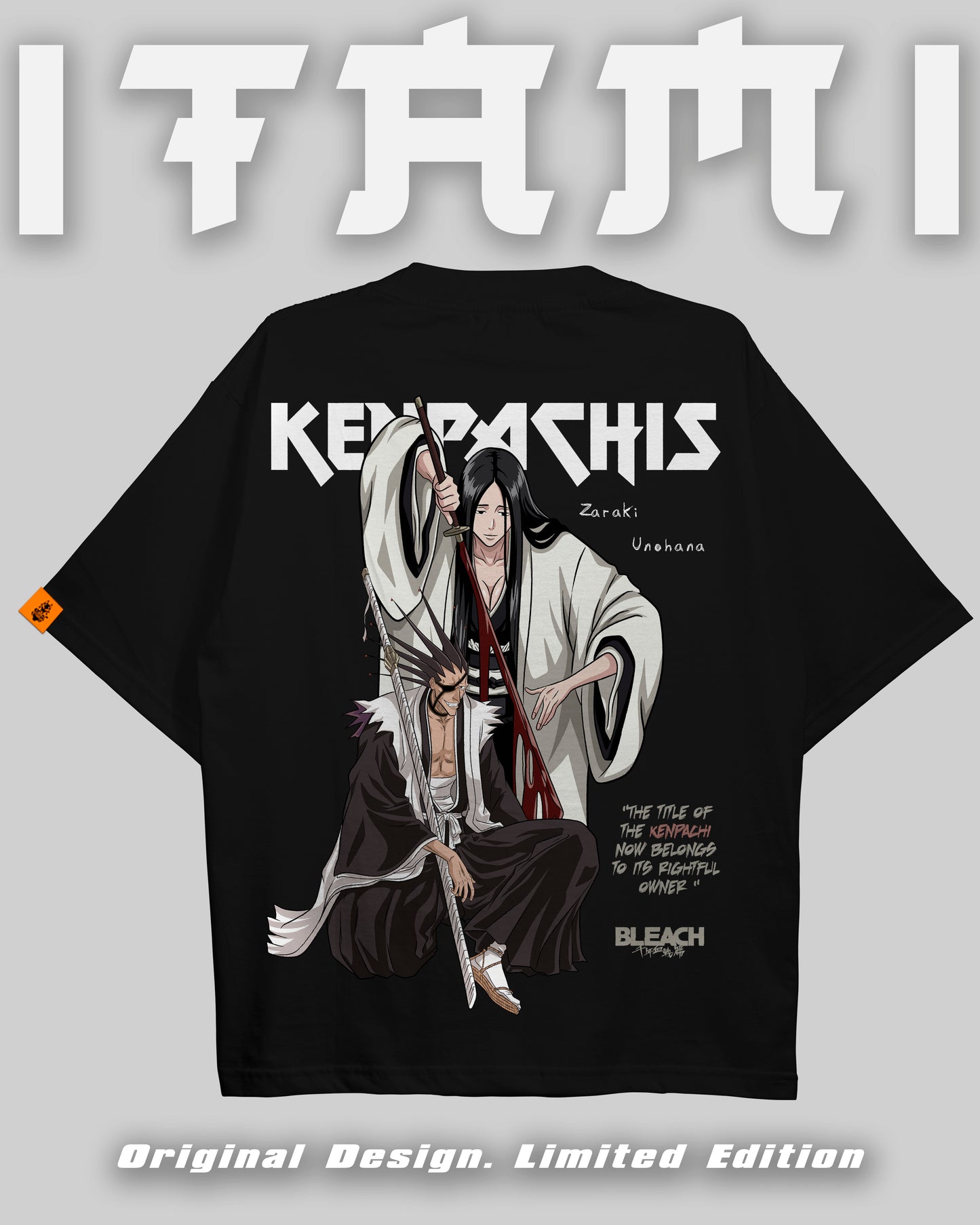 Camiseta oversize Bleach